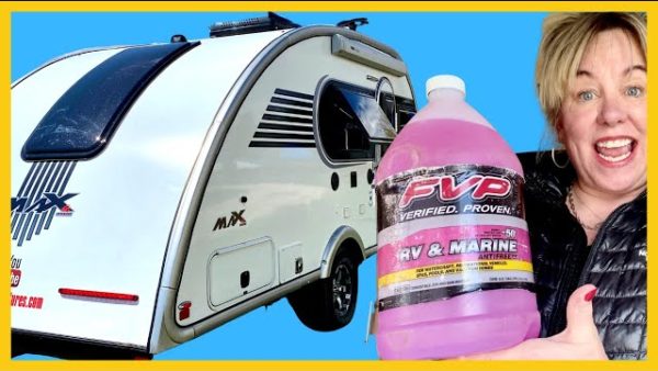 DE-WINTERIZING a Small Camper the Little Guy Trailer (STEP by STEP & PROPER DISPOSAL)
