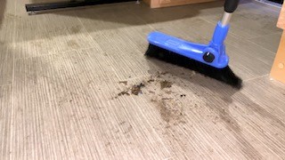 Dirty RV floors