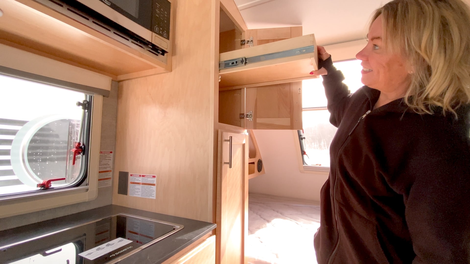 Little Guy Max Camper Owner Review of the Largest Teardrop Trailer with Bathroom Randi's