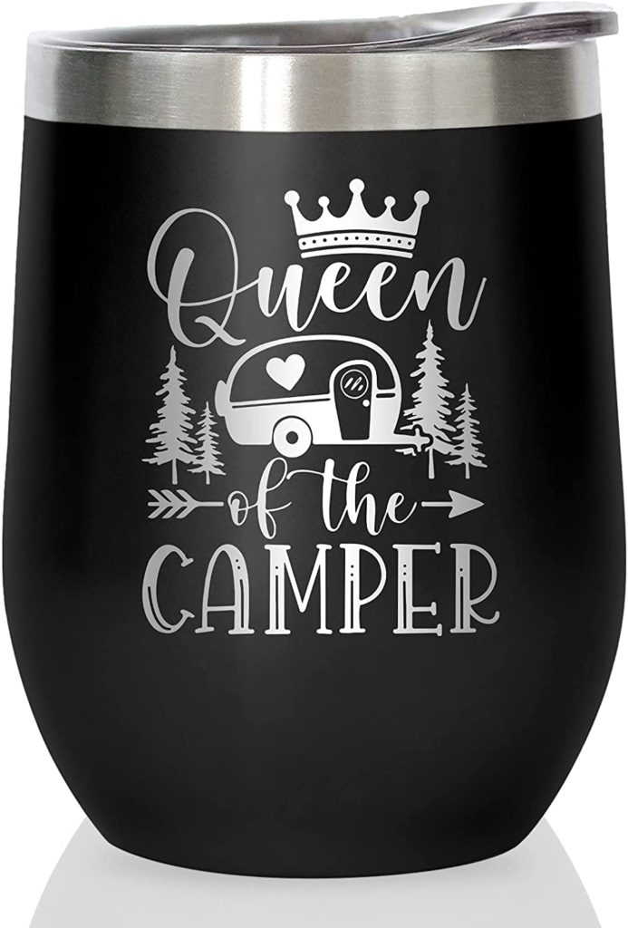 Queen of the Camper Tumbler