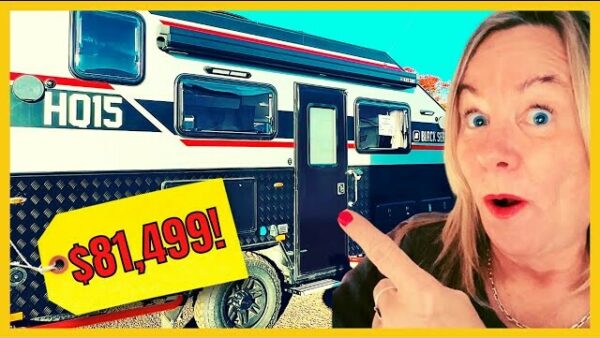 SNOOP INSIDE a $81,499 luxury off-road camper trailer! 🤩 (Black Series HQ15)