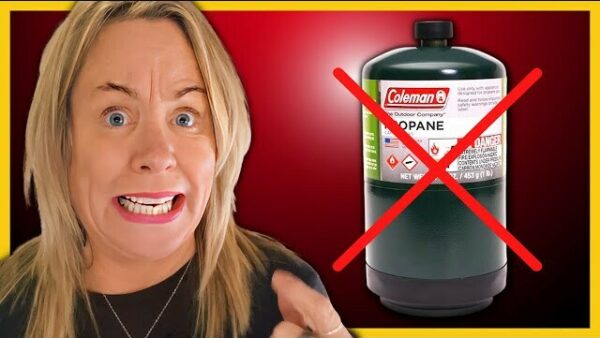 UGLY TRUTHS about green 1 lb propane bottles: STOP USING THEM!