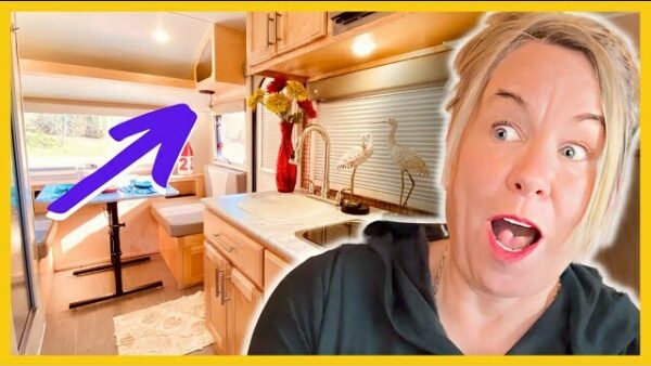 7 EASY Hacks to Make Your Tiny Camper Feel Spacious! ✅