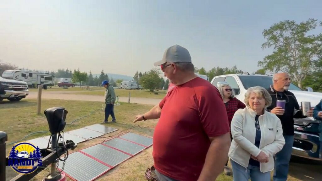 Solar panels for camper