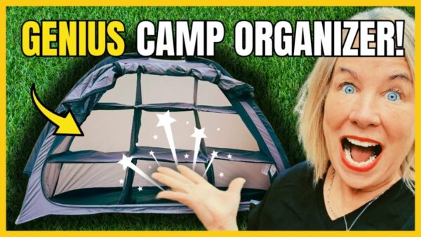 The Ultimate RV Camping Solution for Shoes and Gear (Campyre Tent and RV Camping Organizer Review)