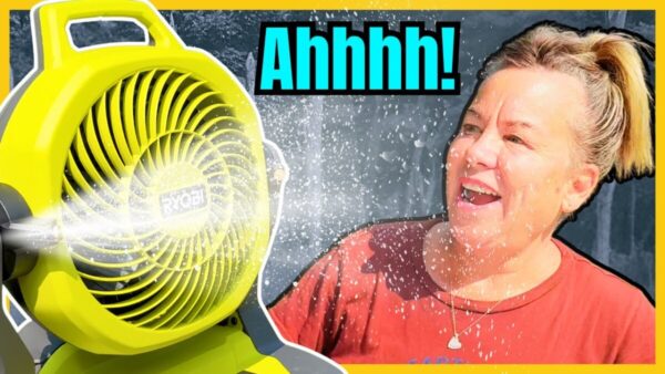 Ryobi Misting Fan Review: How This Outdoor Cooling Fan Saved My HOT Summer Camping Trip