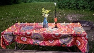 French Oilcloth In/Outdoor Spill Proof