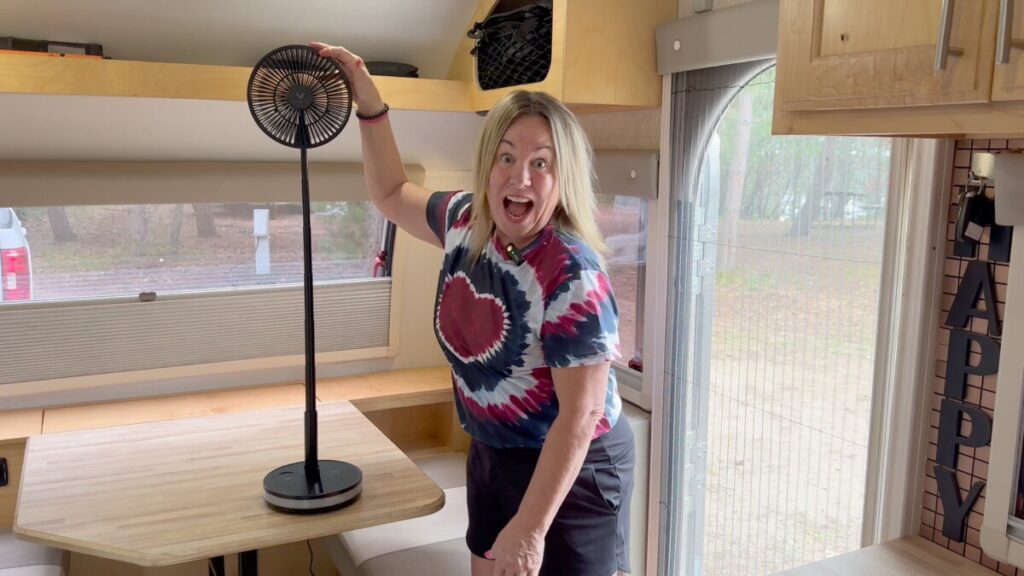 The Venty fan is extenable